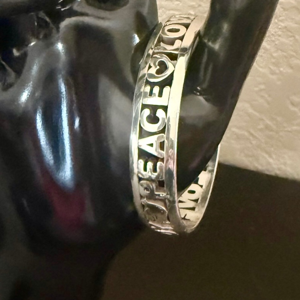 Brighton Love Joy Peace Bangle Nwot View 2